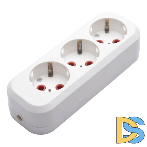 Колодка Feron Stekker 3гн с/з PST1631020 39011