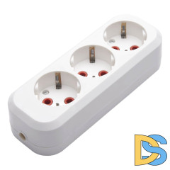 Колодка Feron Stekker 3гн с/з PST1631020 39011