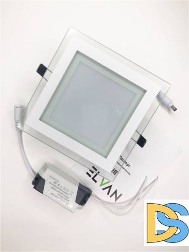 Встраиваемый светильник Elvan VLS-705SQ-12W-NH-Wh