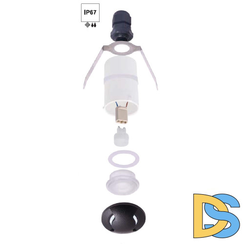 Уличный встраиваемый светильник Fumagalli Teresa 2L2.000.000.AXZ1L