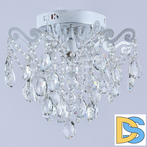 Потолочная люстра Reluce 04033-0.3-04 WH+SILVER PN