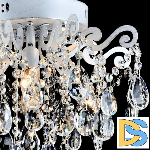 Потолочная люстра Reluce 04033-0.3-04 WH+SILVER PN