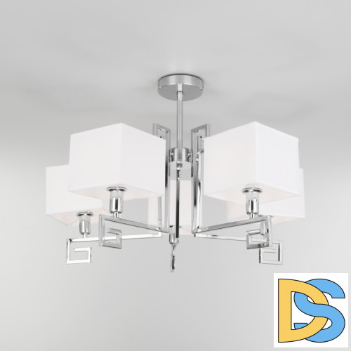 Потолочная люстра Eurosvet Alma 60115/5 хром