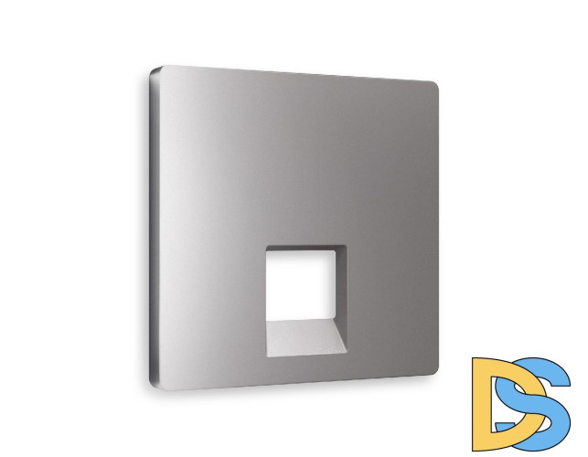 Лицевая панель для компьютерной/телефонной розетки RJ-45/RJ-11 Ambrella Volt Alfa AP5120