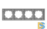 Рамка четырехместная ELBI Zena 500-015600-228