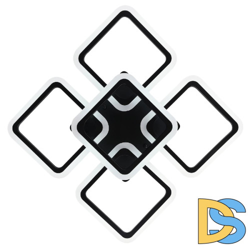 Потолочная люстра Natali Kovaltseva Spektr HIGH-TECH LED LAMPS 82022 BLACK