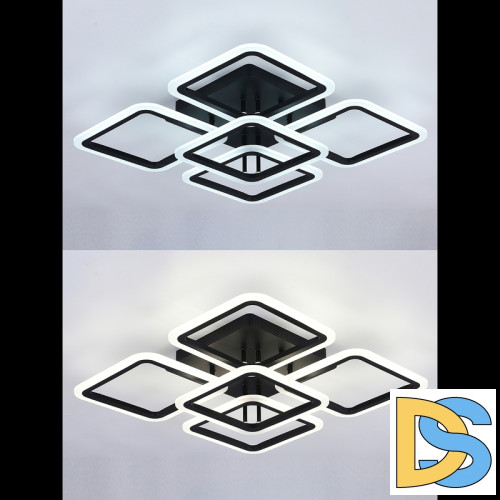 Потолочная люстра Natali Kovaltseva Spektr HIGH-TECH LED LAMPS 82022 BLACK