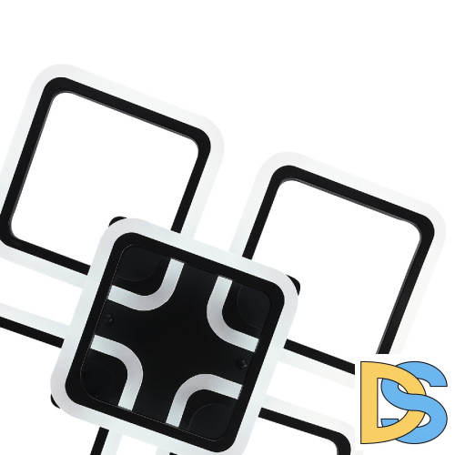 Потолочная люстра Natali Kovaltseva Spektr HIGH-TECH LED LAMPS 82022 BLACK