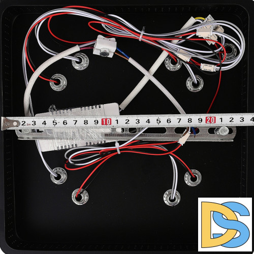 Потолочная люстра Natali Kovaltseva Spektr HIGH-TECH LED LAMPS 82022 BLACK