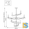 Люстра на штанге Lightstar Ragno 733283
