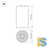 Накладной светильник Arlight SP-Polo-R85-1-15W Day White 40deg 022950