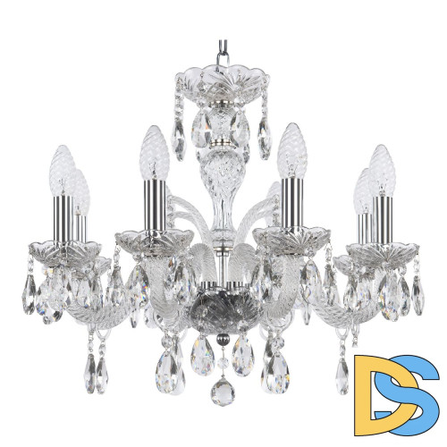 Подвесная люстра Bohemia Ivele Crystal 118/8/165 Ni
