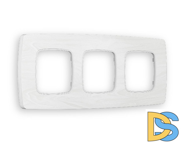 Рамка трехместная Ambrella Volt Opera OF940103