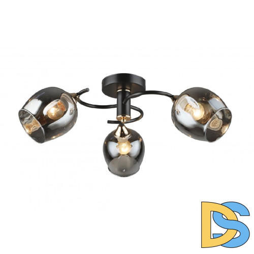 Люстра на штанге IMEX MD.5963-3-S-COFFEE+FGD