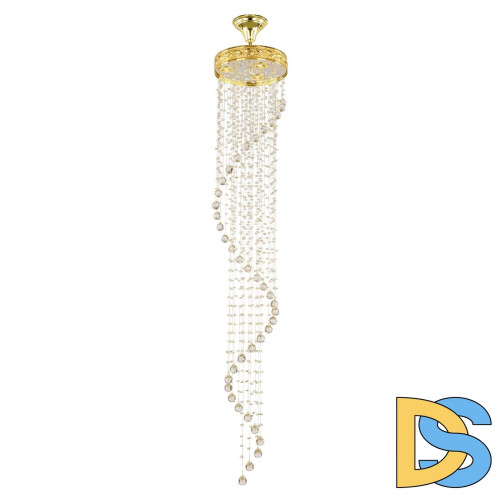 Каскадная люстра Bohemia Ivele Crystal 83131/30IV-165 G