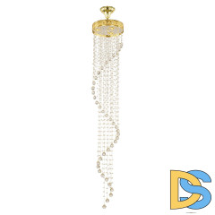 Каскадная люстра Bohemia Ivele Crystal 83131/30IV-165 G