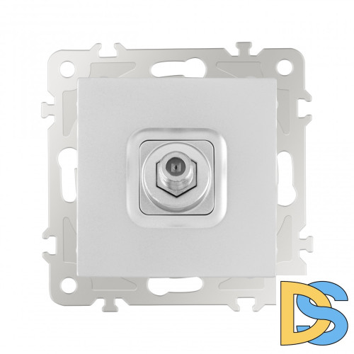 Розетка SAT TV Arte Milano 206.42-1.silver