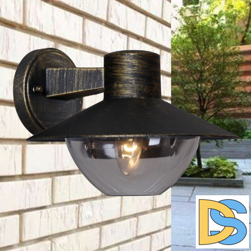 Уличный настенный светильник Reluce 08297-9.2-001SJ BKG