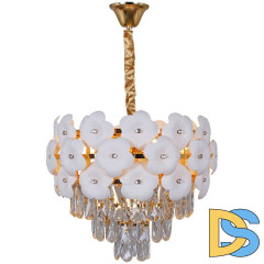 Подвесная люстра Illumico IL8139-5РLY-39 GD WT