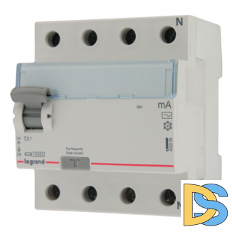 УЗО Legrand 4P AC 63А 100мА 411714