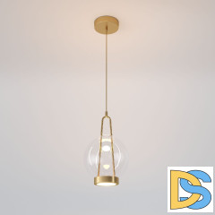 Подвесной светильник Eurosvet Frasco 50267/1 LED латунь a069344