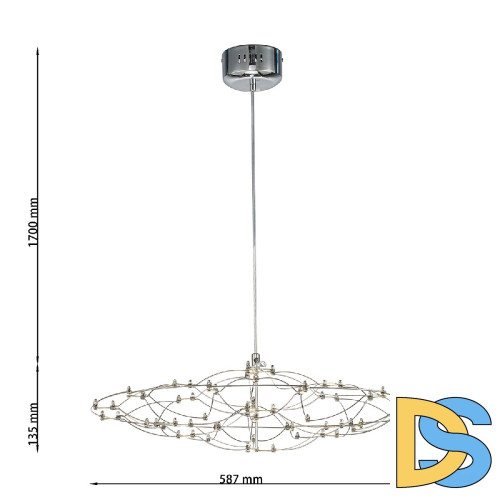 Подвесная люстра Favourite Thinner 4305-6P