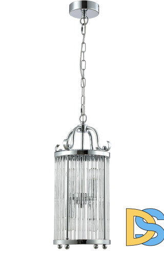 Подвесной светильник Crystal Lux Tadeo TADEO SP4 D200 CHROME/TRANSPARENTE