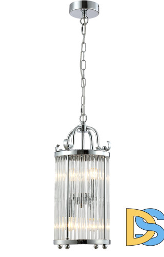 Подвесной светильник Crystal Lux Tadeo TADEO SP4 D200 CHROME/TRANSPARENTE