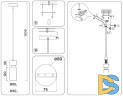 Подвесной светильник Ambrella Light High Light Heigh Light LH56122