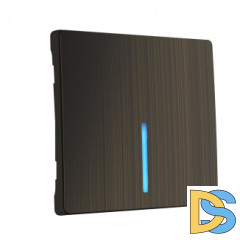 Клавиша для выключателя c подсветкой (бронзовый) W1119112