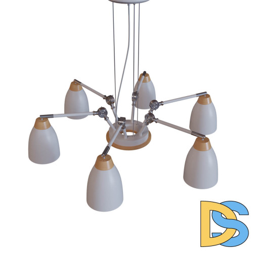 Подвесная люстра LOFT IT Watchman Loft4402/6Wh