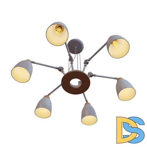 Подвесная люстра LOFT IT Watchman Loft4402/6Wh