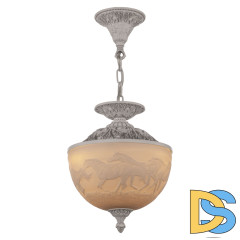 Подвесной светильник Bohemia Ivele Crystal AL7003P/25 WMN Horse