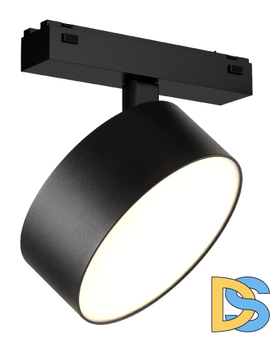 Трековый магнитный светильник iLedex Vision 4825-047-D140-20W-110DG-3000K-BK