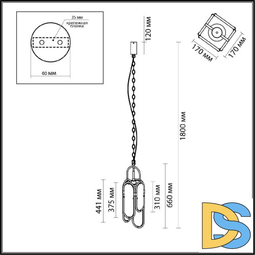 Подвесная люстра Odeon Light Milano 7066/15L