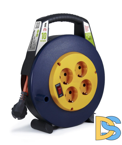 Удлинитель силовой Эра BPx-4e-3x1-10m Б0052927