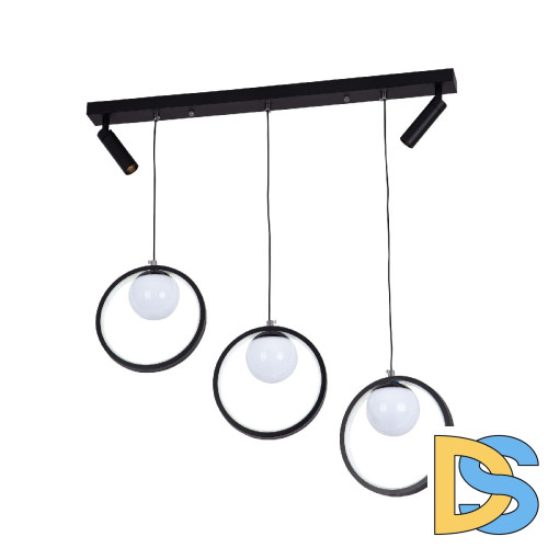 Подвесная люстра LED4U L7103-5 BK