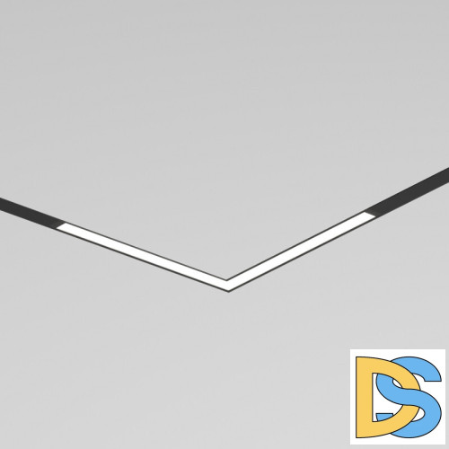 Трековый однофазный светильник Denkirs Simple Linear DK8214-BK