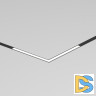 Трековый однофазный светильник Denkirs Simple Linear DK8214-BK