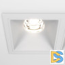 Встраиваемый светильник Maytoni Technical Alfa LED DL043-02-10W4K-SQ-W