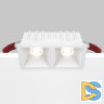 Встраиваемый светильник Maytoni Technical Alfa LED DL043-02-10W4K-SQ-W