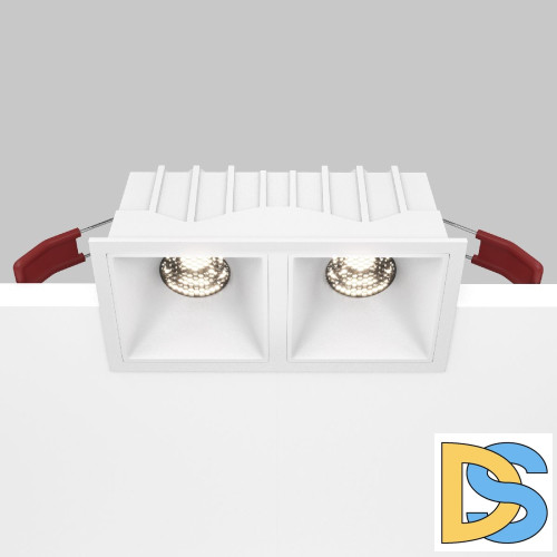 Встраиваемый светильник Maytoni Technical Alfa LED DL043-02-10W4K-SQ-W