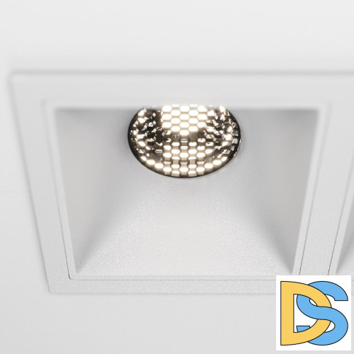 Встраиваемый светильник Maytoni Technical Alfa LED DL043-02-10W4K-SQ-W