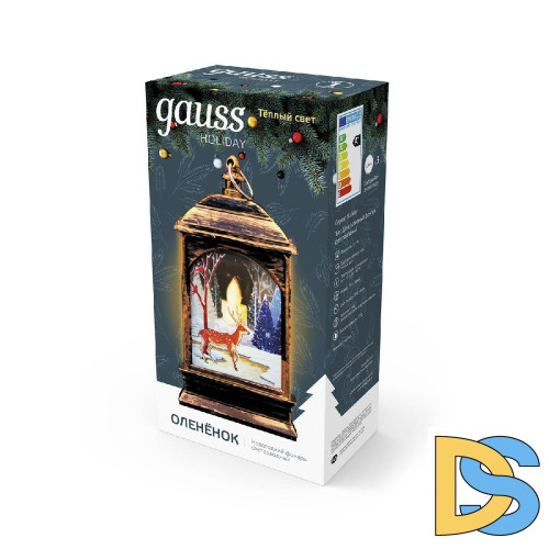 Светодиодный фонарь Олененок Gauss Holiday HL031
