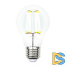 Лампа светодиодная филаментная (UL-00002626) Uniel E27 10W 4000K прозрачная LED-A60-10W/NW/E27/CL PLS02WH