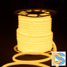 Светодиодный гибкий неон Elektrostandard 220V 9,6W 144Led 2835 IP67 круглый теплый белый, 50 м 4690389167485