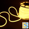 Светодиодный гибкий неон Elektrostandard 220V 9,6W 144Led 2835 IP67 круглый теплый белый, 50 м 4690389167485