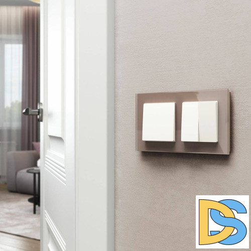 Выключатель одноклавишный Werkel 4690389184536 W1110061