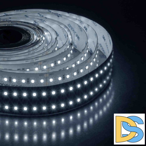 Светодиодная лента Apeyron 24В ПРО 42Вт/м smd2835 240д/м IP20 4200Лм/м 5м 6500К 00-307