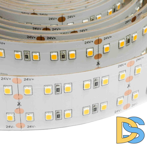 Светодиодная лента Apeyron 24В ПРО 42Вт/м smd2835 240д/м IP20 4200Лм/м 5м 6500К 00-307